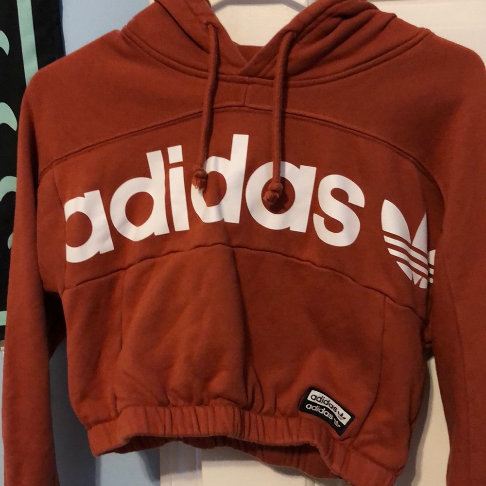 Adidas crop top sweater